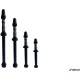 Vittoria Multiway tubeless valve alloy black 100mm (2 pcs)