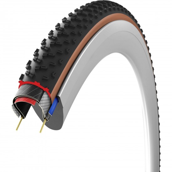 Vittoria Terreno T90 Mud 700x40c Gravel Endurance Brown G2.0 Tubeless Ready Tyre Vittoria Terreno T90 Mud 700x40c Gravel Endurance Brown G2.0 Tubeless Ready Tyre