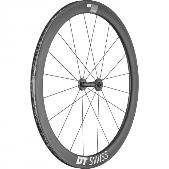 DT Swiss ARC 1400 DICUT wheel, carbon clincher 48 x 17 mm rim, front DT Swiss ARC 1400 DICUT wheel, carbon clincher 48 x 17 mm rim, front