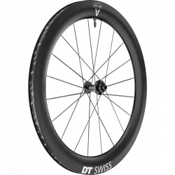 DT Swiss ARC 1400 DICUT disc brake wheel, carbon clincher 65 x 22 mm rim, front DT Swiss ARC 1400 DICUT disc brake wheel, carbon clincher 65 x 22 mm rim, front