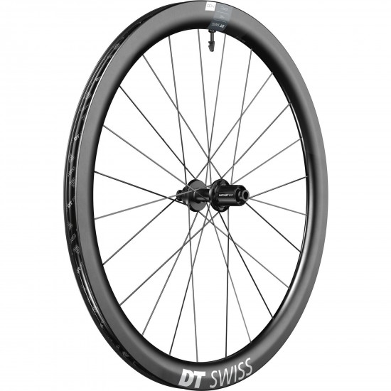 DT Swiss ERC 1400 DICUT disc brake wheel, carbon clincher 45 x 22 mm, rear DT Swiss ERC 1400 DICUT disc brake wheel, carbon clincher 45 x 22 mm, rear