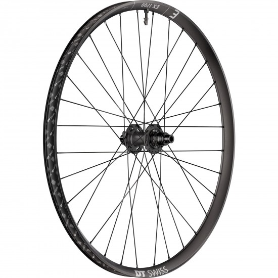 DT Swiss EX 1700 wheel, 30 mm rim, 12 x 148 mm BOOST axle , 27.5 inch rear Sram XD DT Swiss EX 1700 wheel, 30 mm rim, 12 x 148 mm BOOST axle , 27.5 inch rear Sram XD