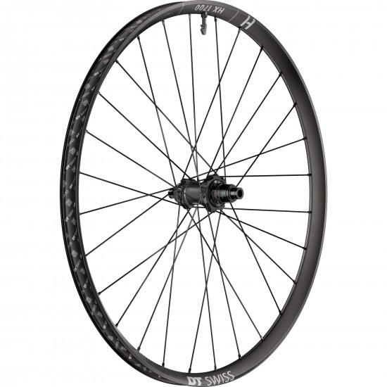 DT Swiss HX 1700 wheel, 30 mm rim, 12 x 148 mm axle, DEG DF, 27.5 inch rear SRAM XD