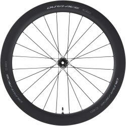 Shimano WH-R9270-C60-TL Dura-Ace disc Carbon clincher 60 mm, front 12x100 mm Shimano WH-R9270-C60-TL Dura-Ace disc Carbon clincher 60 mm, front 12x100 mm