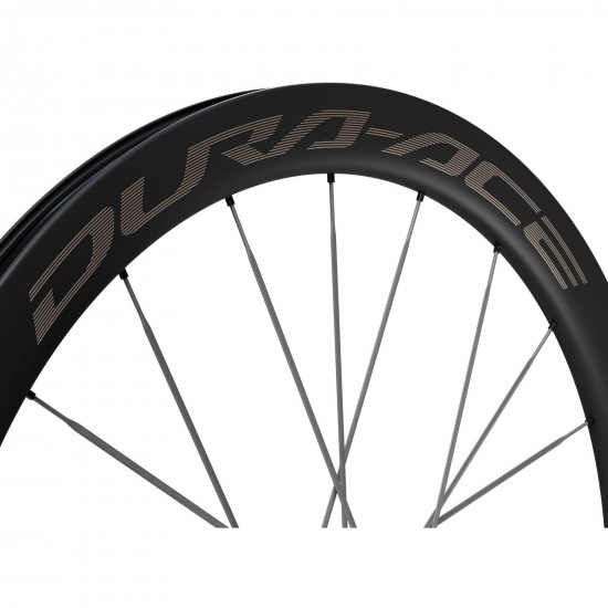 Shimano WH-R9370-C50-TL Dura-Ace CL/disc Carbon clincher 50 mm, front 12x100 mm