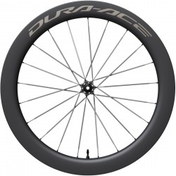 Shimano WH-R9370-C60-TL Dura-Ace CL/disc Carbon clincher 60 mm, front 12x100 mm Shimano WH-R9370-C60-TL Dura-Ace CL/disc Carbon clincher 60 mm, front 12x100 mm