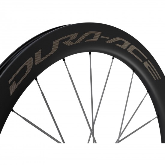 Shimano WH-R9370-C60-TL Dura-Ace CL/disc Carbon clincher 60 mm, front 12x100 mm