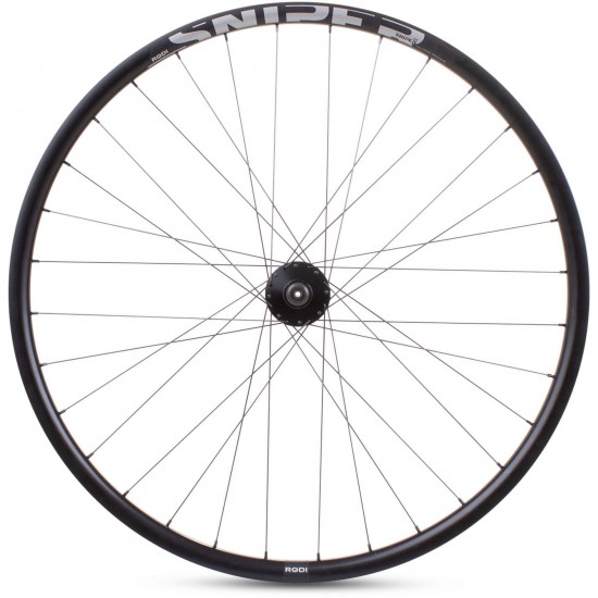 M Part Gravel Front Wheel Shimano QB 400 6B Hub QR 100mm 700c Sniper 24 Rim black.jpg M Part Gravel Front Wheel Shimano QB 400 6B Hub QR 100mm 700c Sniper 24 Rim black.jpg