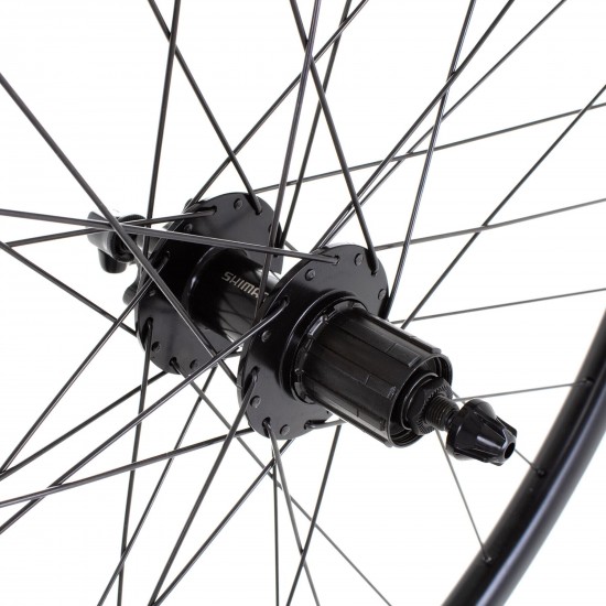 M Part Gravel Rear Wheel Shimano QB 400 6B Hub QR 135mm 700c Sniper 24 Rim black.jpg M Part Gravel Rear Wheel Shimano QB 400 6B Hub QR 135mm 700c Sniper 24 Rim black.jpg