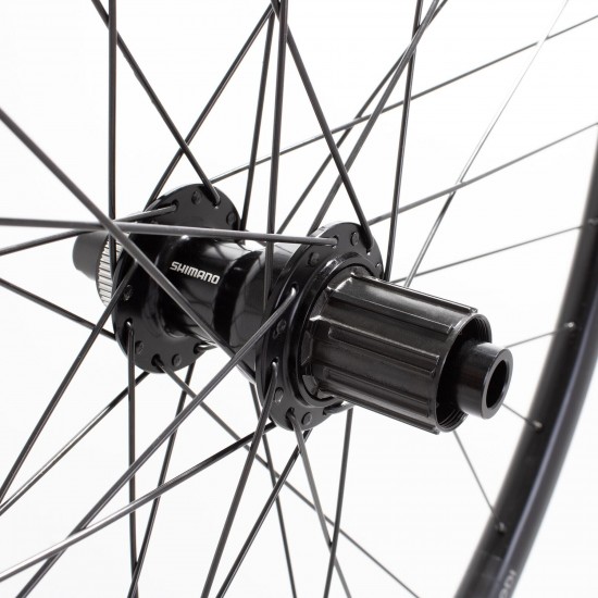 M Part Gravel Rear Wheel Shimano TC500 CL Hub TA 142x12 700c Sniper 24 Rim black.jpg M Part Gravel Rear Wheel Shimano TC500 CL Hub TA 142x12 700c Sniper 24 Rim black.jpg