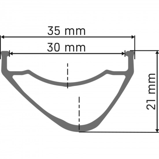 DT Swiss XM 1700 wheel, 30 mm rim, 12 x 148 mm BOOST axle , 29 inch rear MICRO SPLINE