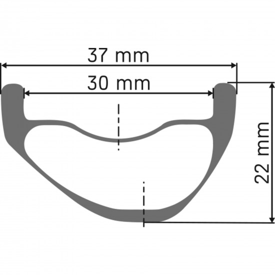 DT Swiss XMC 1500, 30 mm rim, BOOST axle, 29 inch front