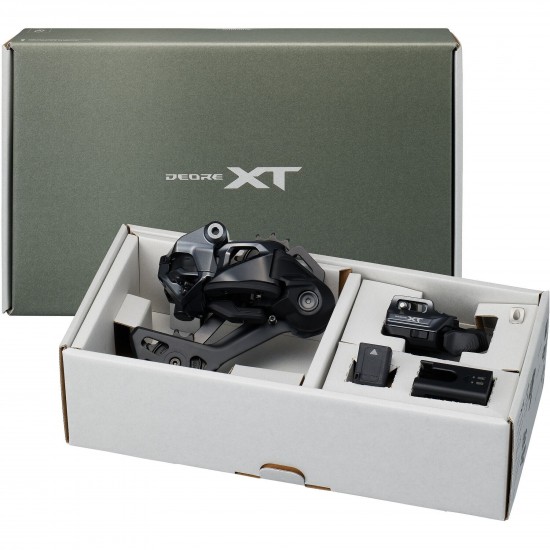 Shimano XT M8250 Di2 upgrade, SW-M8250 band-on, BT-DN320, EC-DN100, SM-CN910, SGS mech Shimano XT M8250 Di2 upgrade, SW-M8250 band-on, BT-DN320, EC-DN100, SM-CN910, SGS mech