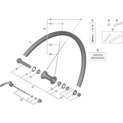 Shimano WH-RS700-C30-TL tubeless tape with spatula Shimano WH-RS700-C30-TL tubeless tape with spatula