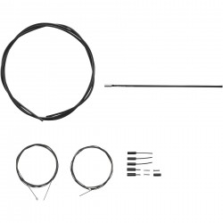 Shimano RS900 Road gear cable set, Polymer coated inners, black Shimano RS900 Road gear cable set, Polymer coated inners, black