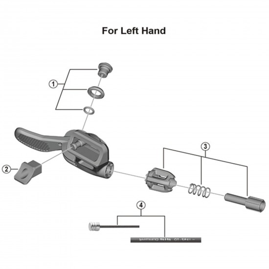 Shimano SL-MT800-IL cable fixing bolt unit Shimano SL-MT800-IL cable fixing bolt unit