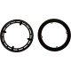Shimano SM-CRE50 38T double chain ring cover and fixing bolt
