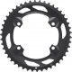 Shimano FC-RX600 GRX 10 speed double outer chainring 46T-NF, for 46-30T Shimano FC-RX600 GRX 10 speed double outer chainring 46T-NF, for 46-30T