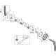 Shimano FC-MT610-2 left hand crank arm unit Shimano FC-MT610-2 left hand crank arm unit
