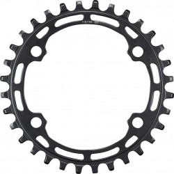 Shimano FC-M5100-1 Deore 11/10 speed 1X single chainring, 30T Shimano FC-M5100-1 Deore 11/10 speed 1X single chainring, 30T