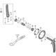 Shimano FC-M5100-2 Deore 11 speed double outer chainring, 36T-BC for 36-26T