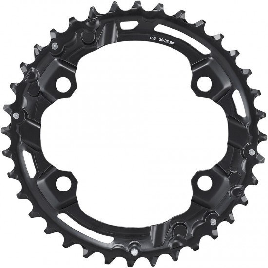 Shimano FC-M4100 Deore 10 speed double outer chainring 36T-BF for 36-26T