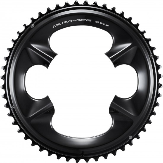 Shimano FC-R9200 Dura Ace 12 speed outer chainring, 52T-NH for 52/36T