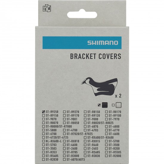 Shimano STR9250/STR8150 bracket covers, pair Shimano STR9250/STR8150 bracket covers, pair