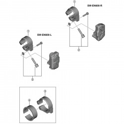 Shimano SW-EN600 adapter 31.8 mm