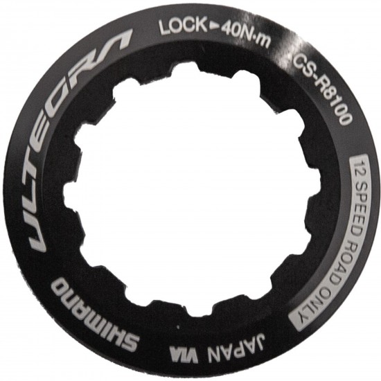 Shimano CS-R8100 lock ring and washer Shimano CS-R8100 lock ring and washer