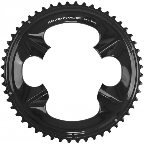 Shimano FC-09 Dura Ace 11 speed outer chainring, 52T-NH for 52/36T Shimano FC-09 Dura Ace 11 speed outer chainring, 52T-NH for 52/36T