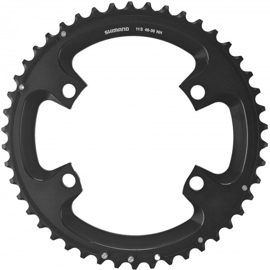 Shimano FC-08 Ultegra 11 speed outer chainring, 46T-NH for 46/36T Shimano FC-08 Ultegra 11 speed outer chainring, 46T-NH for 46/36T