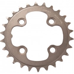 Shimano FC-M771 XT 9 speed triple inner chainring 26T silver Shimano FC-M771 XT 9 speed triple inner chainring 26T silver