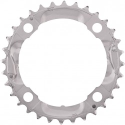 Shimano FC-M532 Deore 10 speed triple middle chainring 32T silver Shimano FC-M532 Deore 10 speed triple middle chainring 32T silver