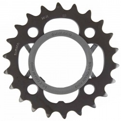 Shimano FC-M361 Acera 7/8 speed inner chainring and protector, 22T, black