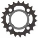 Shimano FC-M361 Acera 7/8 speed inner chainring and protector, 22T, black
