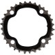 Shimano FC-T521 10 speed triple middle  chainring 32T-AE, black