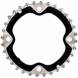 Shimano FC-T521 10 speed triple middle  chainring 32T-AE, black