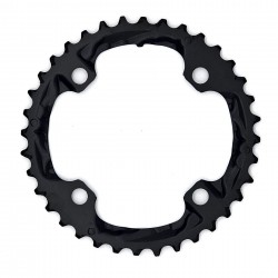 Shimano FC-T521 10 speed triple middle chainring 36T-AL, black