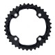 Shimano FC-T521 10 speed triple middle chainring 36T-AL, black
