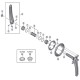 Shimano FC-MT700 left hand crank arm, 170 mm Shimano FC-MT700 left hand crank arm, 170 mm