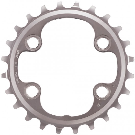 Shimano FC-M8000 XT 11 speed double inner chainring 24T-BB for 34-24T