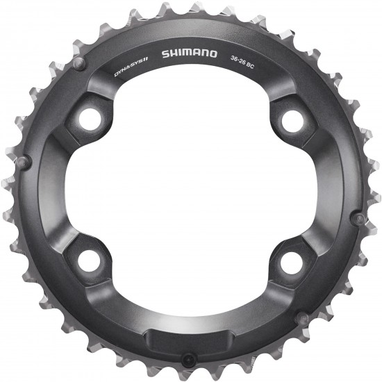 Shimano FC-M8000 XT 11 speed double outer chainring 36T-BC for 36-26T