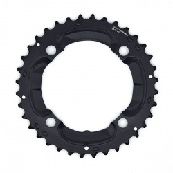 Shimano FC-M617 Deore 10 speed double outer chainring, 36T-AY