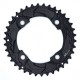 Shimano FC-M617 Deore 10 speed double outer chainring, 38T-AZ