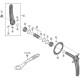 Shimano FC-MT500 left hand crank arm unit, 175 mm Shimano FC-MT500 left hand crank arm unit, 175 mm