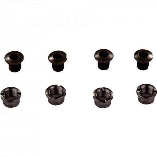Shimano SM-CRE80 gear fixing bolt and nut, M8 x 8.5 mm, pack of 4