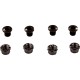 Shimano SM-CRE80 gear fixing bolt and nut, M8 x 8.5 mm, pack of 4
