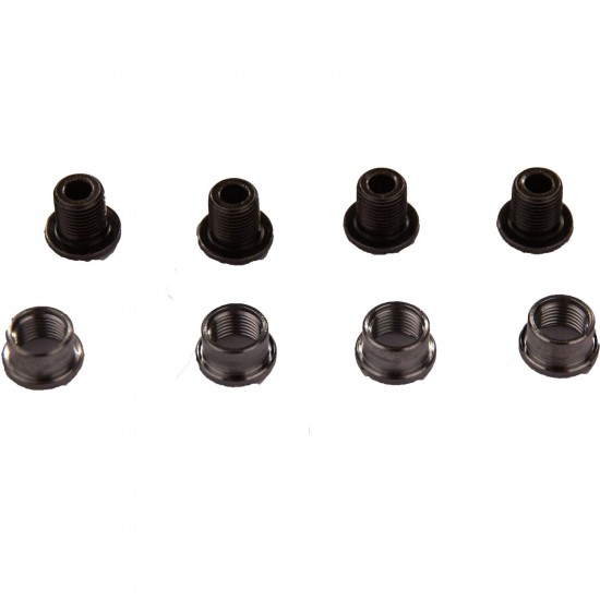 Shimano SM-CRE80 gear fixing bolt and nut, M8 x 8.5 mm, pack of 4