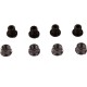 Shimano SM-CRE80 gear fixing bolt and nut, M8 x 8.5 mm, pack of 4